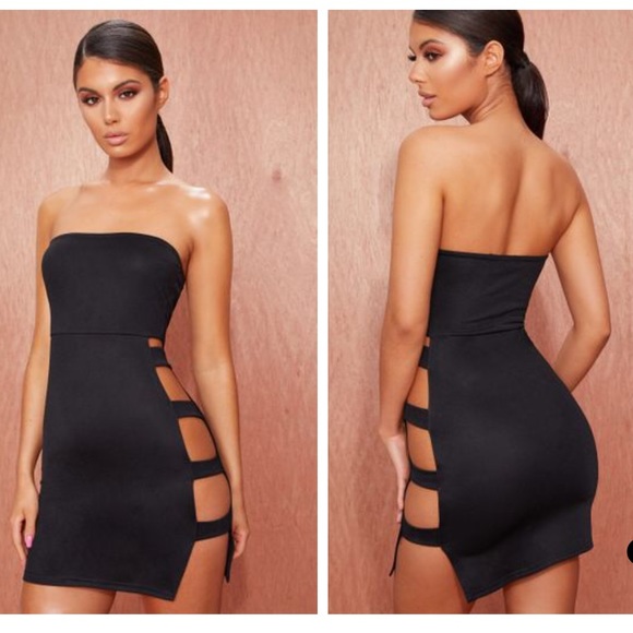 suede bodycon